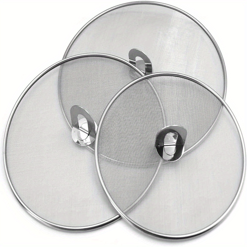 Paella Pan Steel - 3 stks/pak Splatter Screen voor Koken