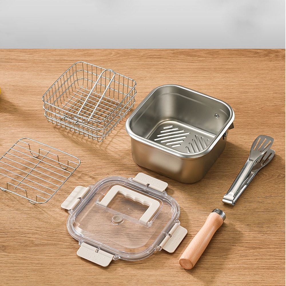 Draagbare roestvrijstalen koek - Paella Pan Steel recensie en prijs
