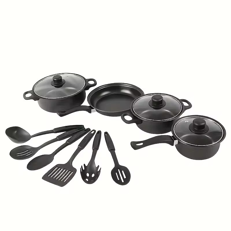 13-delige keukenset met antiaa - Paella Pan Steel recensie en prijs