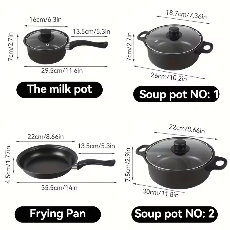 13-delige keukenset met antiaa - Paella Pan Steel recensie en prijs