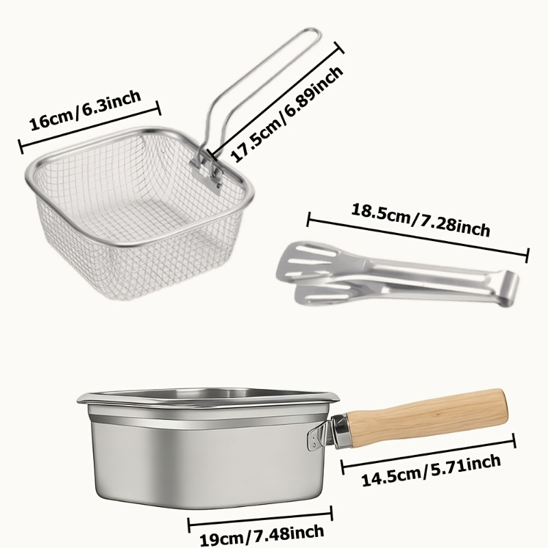 RVS vierkante diepe friteusepa - Paella Pan Steel recensie en prijs
