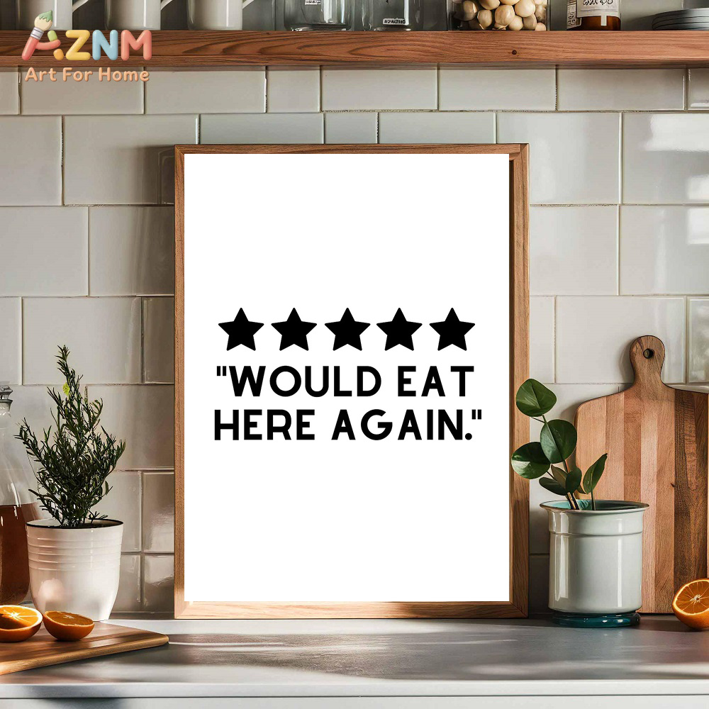 AZNM Keuken Koffie Chef Citaat - Home Cooking Quotes recensie en prijs