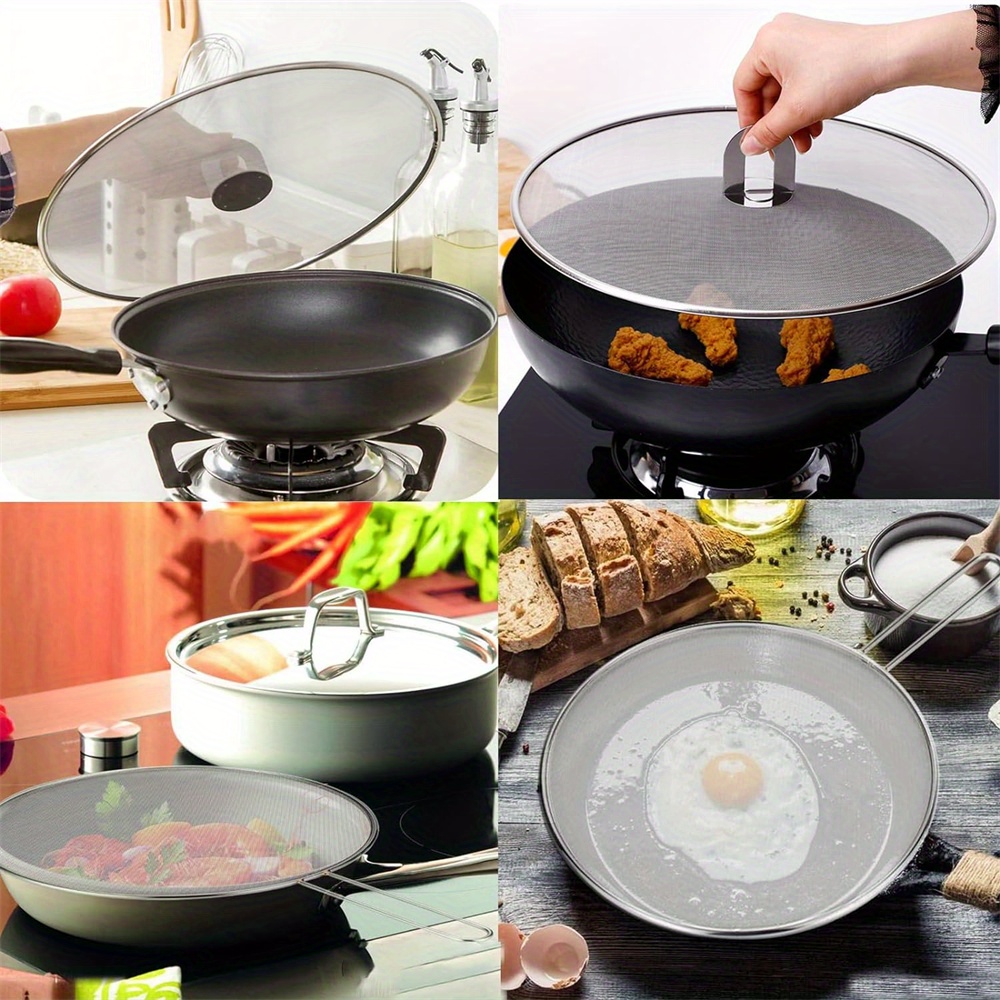 3 stks/pak Splatter Screen voo - Paella Pan Steel recensie en prijs