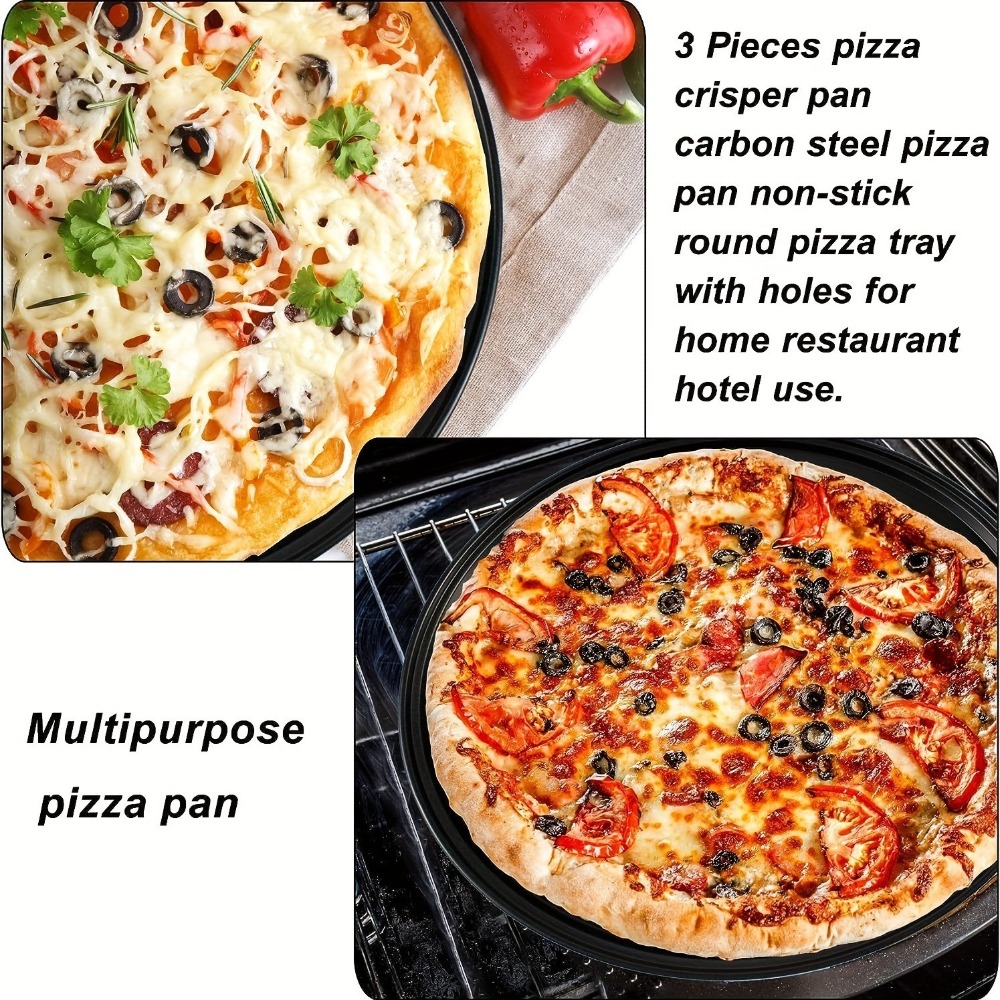 Geperforeerde pizzapan van koo - Paella Pan Steel recensie en prijs